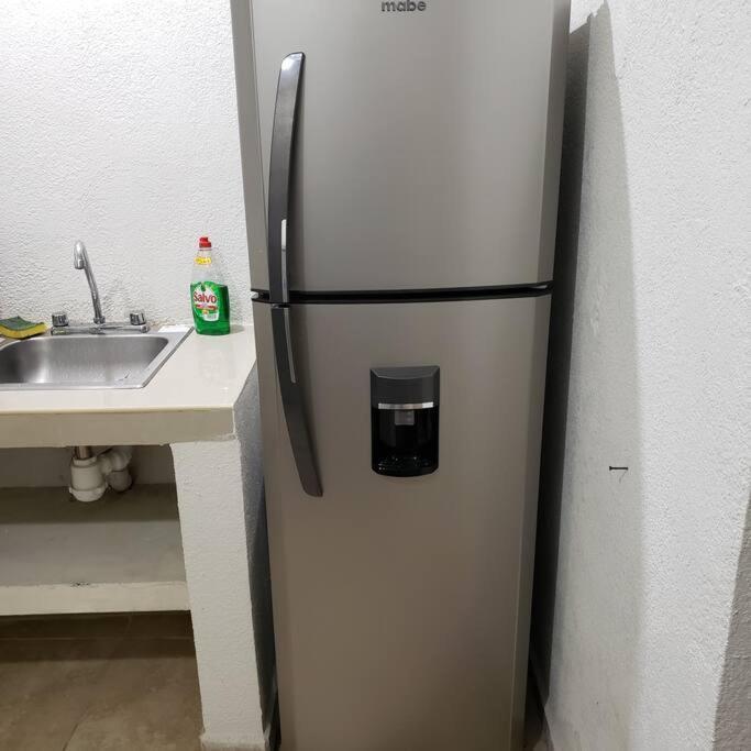 Departamento Comodo centrico Tv Ac wifi cocina parking, letra C Ciudad Valles Esterno foto