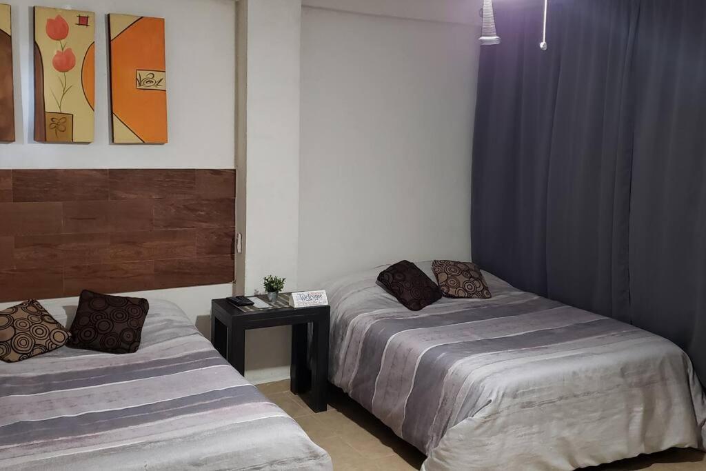 Departamento Comodo centrico Tv Ac wifi cocina parking, letra C Ciudad Valles Esterno foto